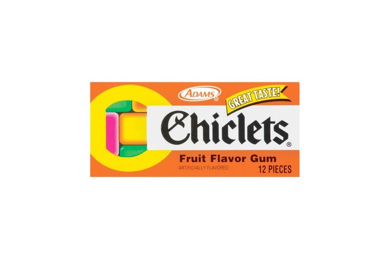Chiclets Fruit Gum