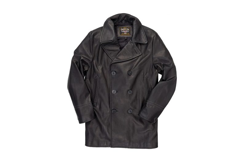 Cockpit USA Leather Peacoat