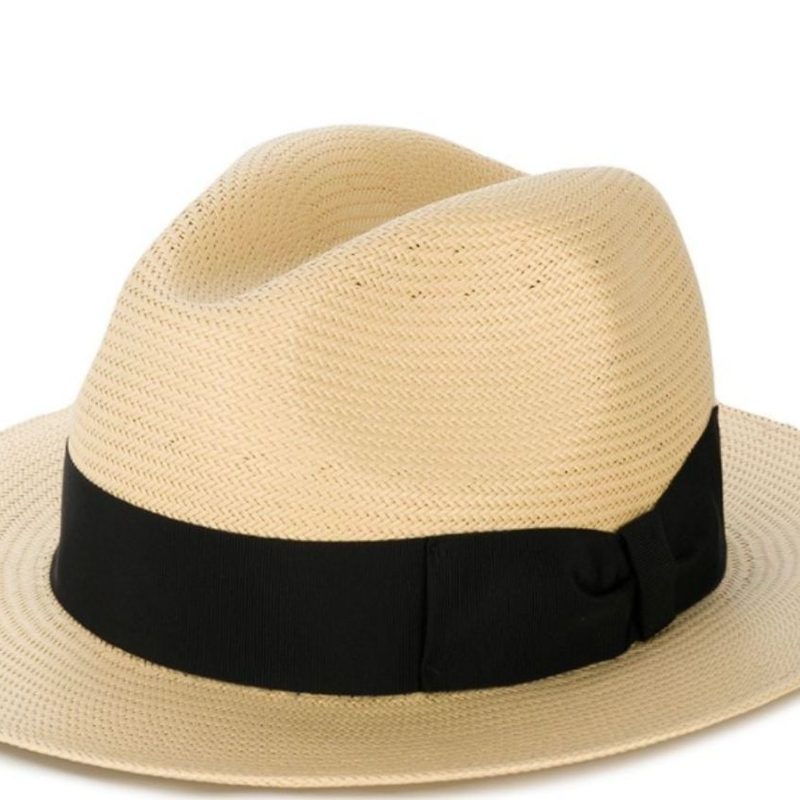 A Dolce & Gabbana Panama-Style Hat on white background.