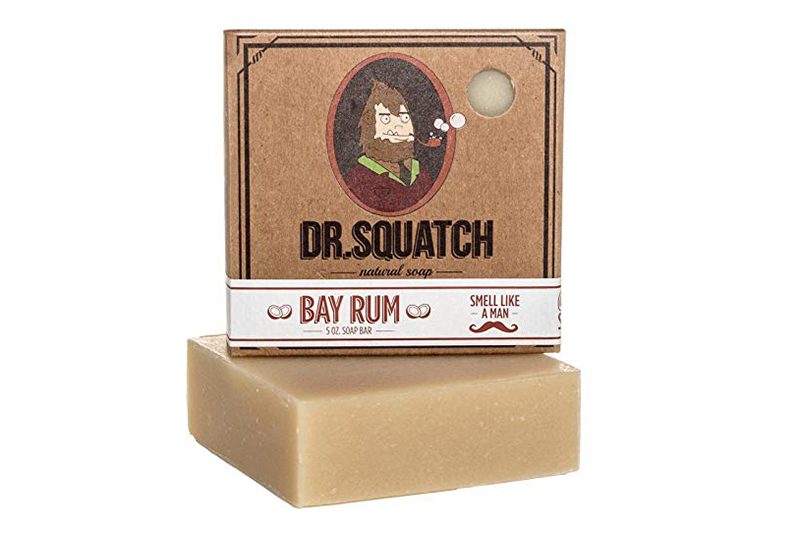 Dr. Squatch bar soap.