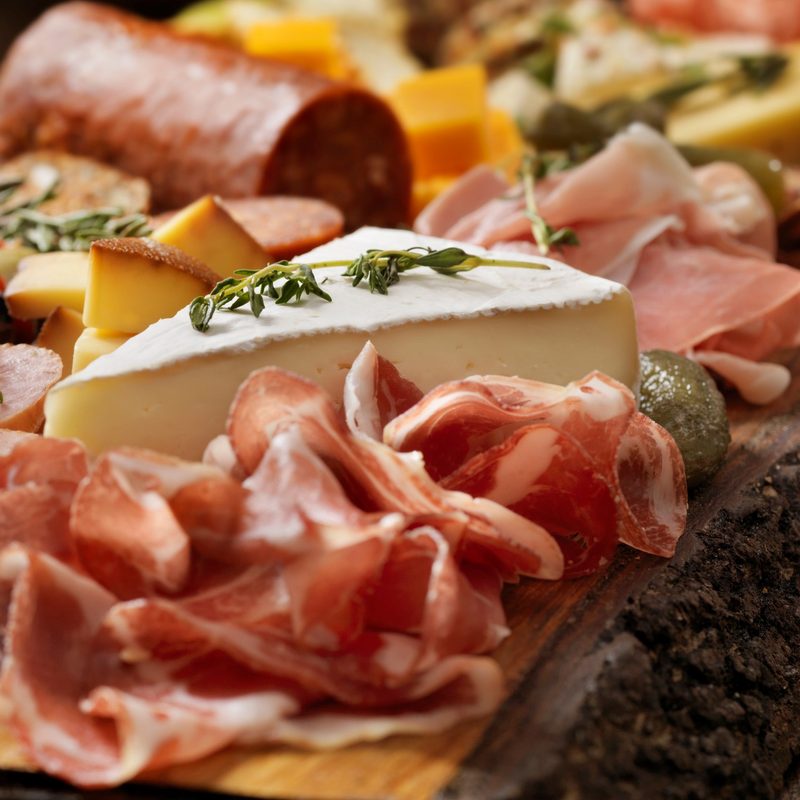 French-style charcuterie board