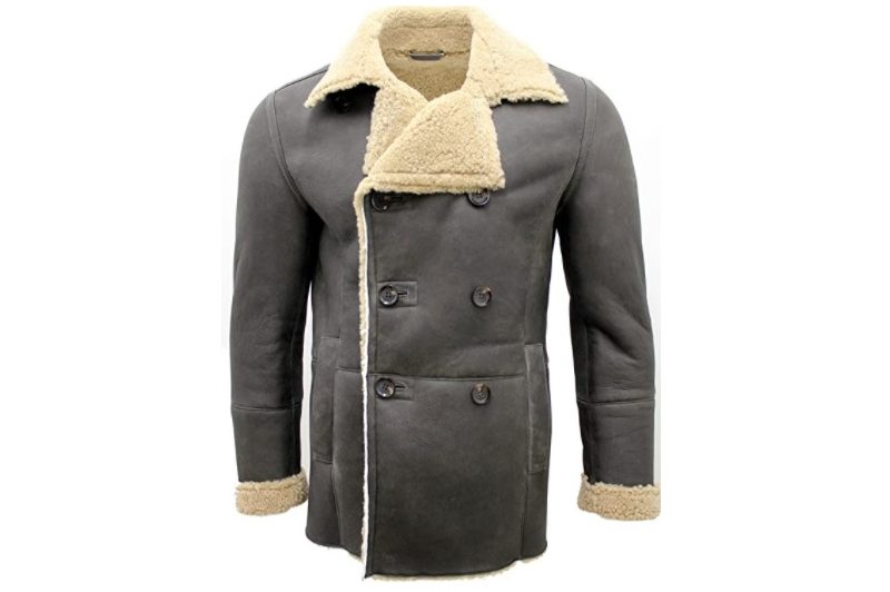 Infinity Sheepskin Peacoat