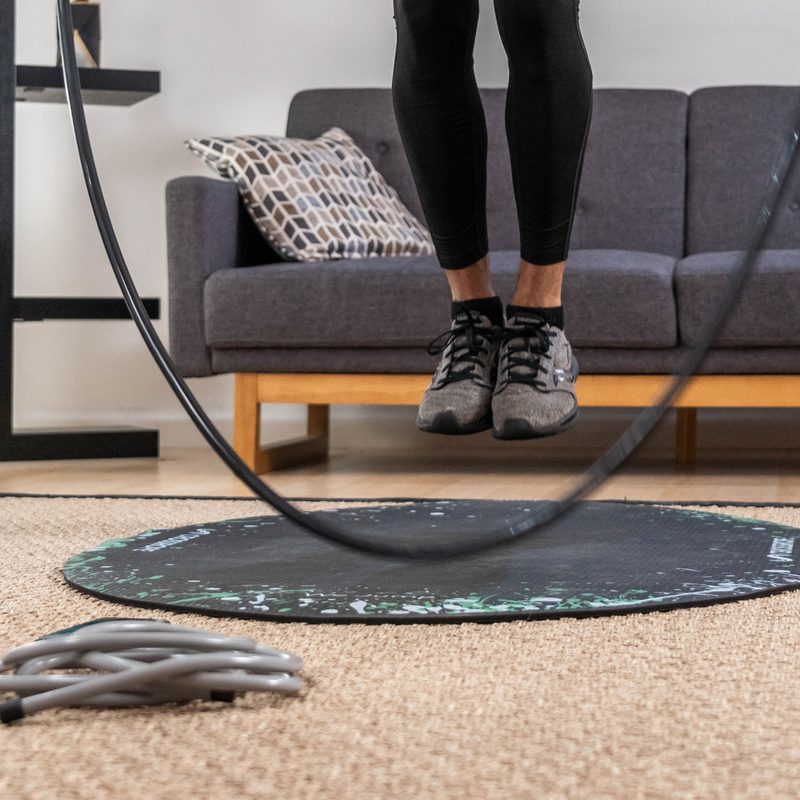 Legs jumping rope