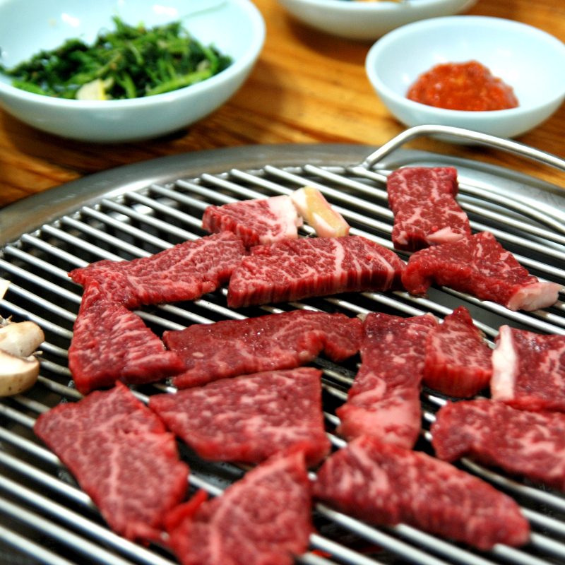 Korean barbecue beef