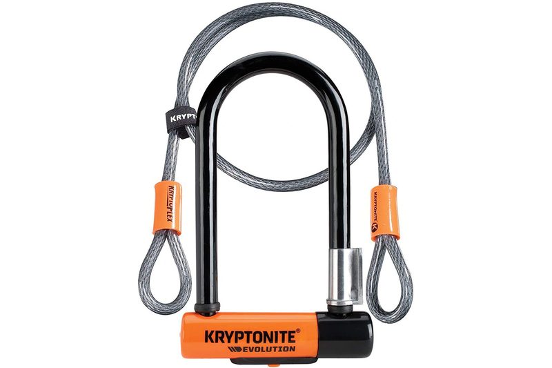 Kryptonite Evolution 11-14mm U-Lock with FlexFrame-U Bracket