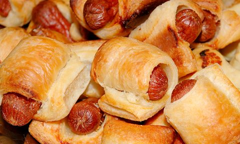 Lil Smokies, pigs in a blanket pork sausages