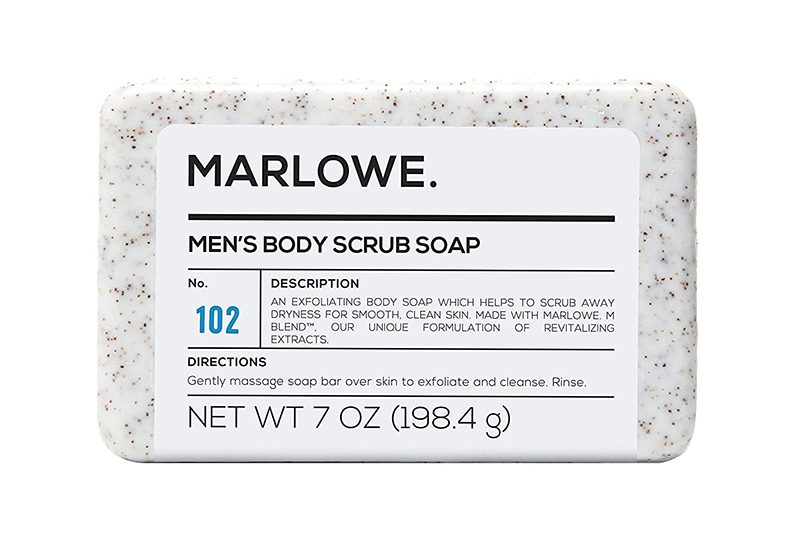 MARLOWE. No. 102 Men's Body Scrub Soap bar.