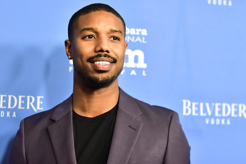 Michael B. Jordan at an event