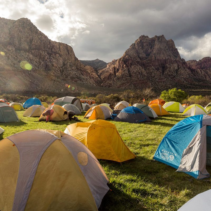 Mountain Hardwear tents.