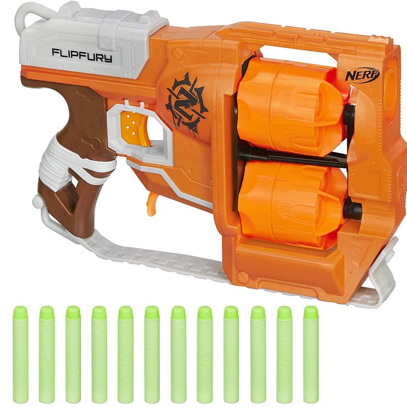 Nerf Zombie Strike Flipfury Blaster.