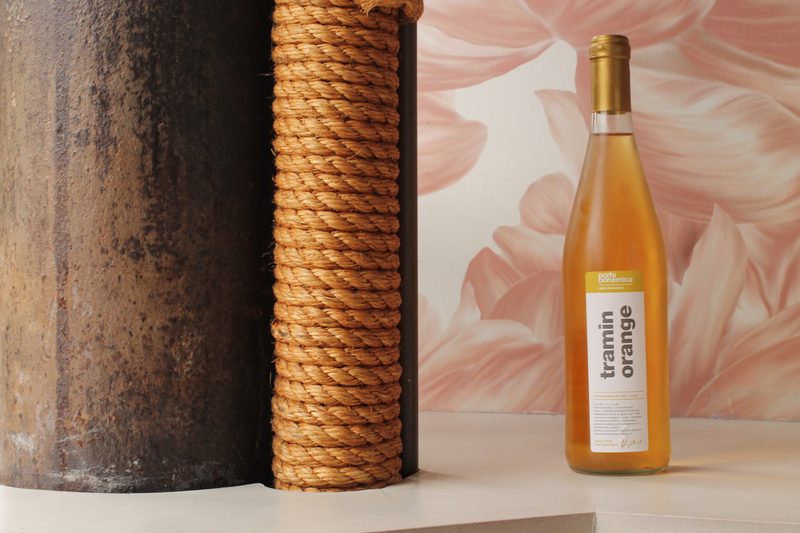 Orange Glou Wine Club Spread
