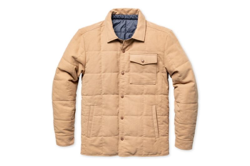 Outerknown Lost Coast Moleskin Shirt Jacket