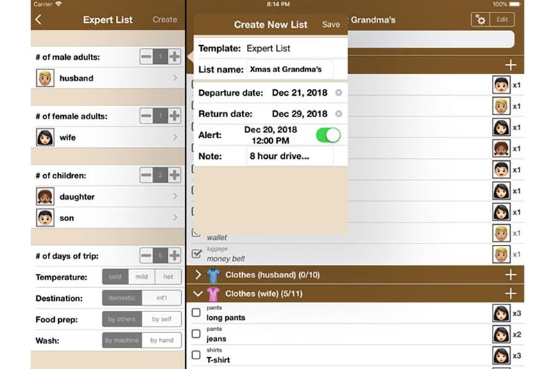 Packing Pro Packing App