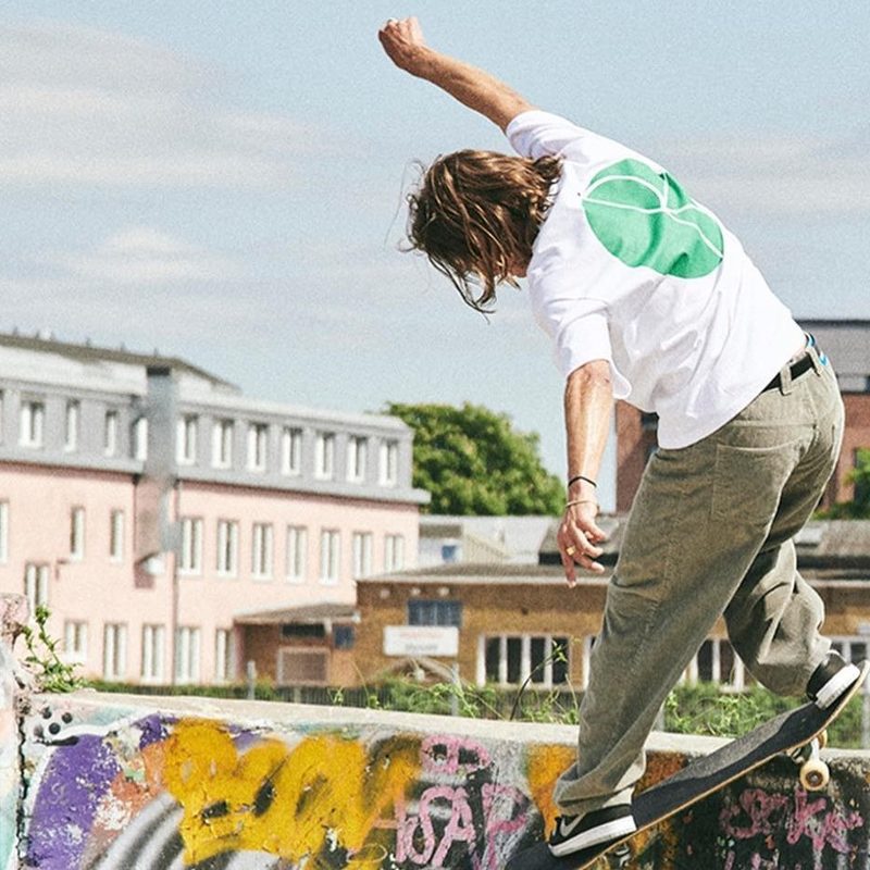 Man skating