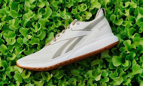 Reebok trainers in the grass