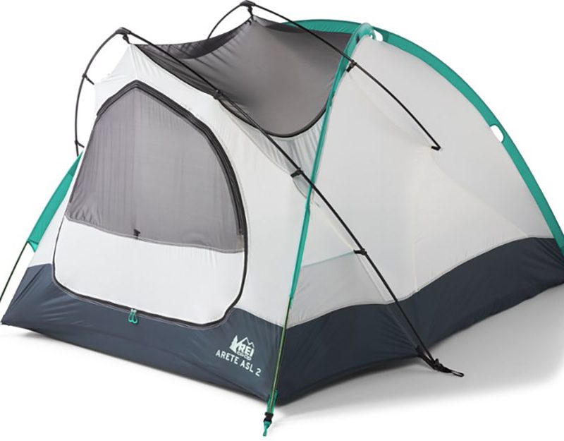 REI Co-op Arete ASL 2 Tent on a white backdrop.