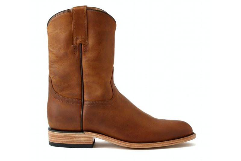 Rhodes Footwear Roper Boot on a white background.
