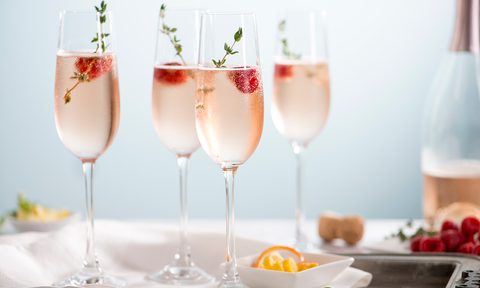 Champagne cocktails