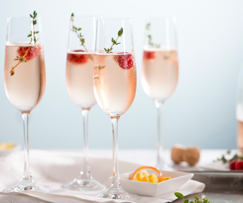 Champagne cocktails