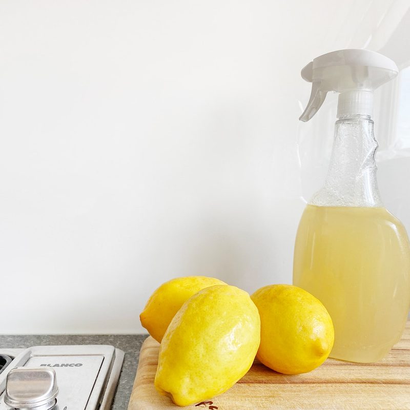 Household Cleaner and Lemons