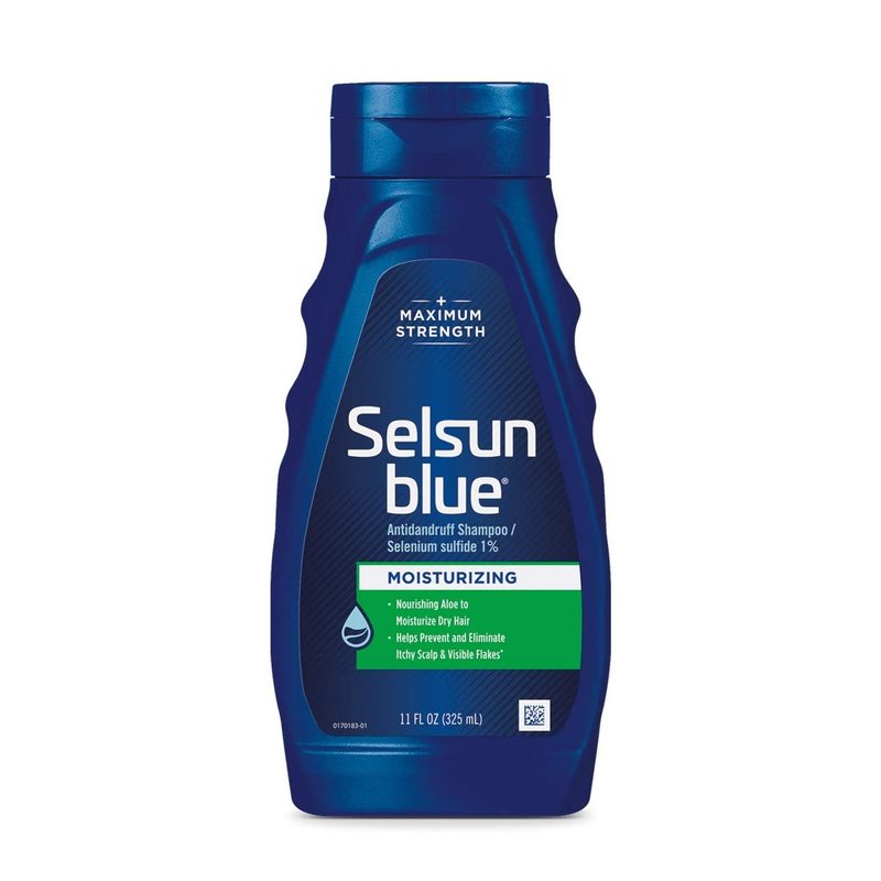 Selsun Blue Moisturizing with Aloe Dandruff Shampoo