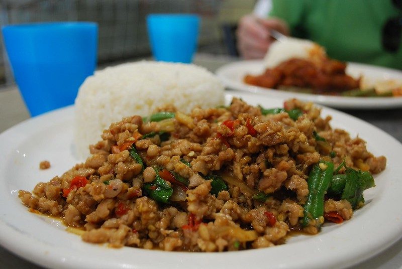 Thai basil chicken