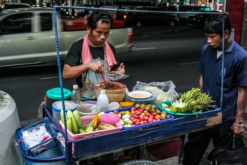 Thai Som Tam vendor