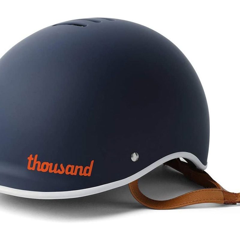 The cool, sleek Heritage helmet from Thousand on a white background.
