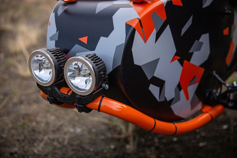 Ural 2021 Geo Sidecar Motorcycle - Geometric Camo Paint Scheme