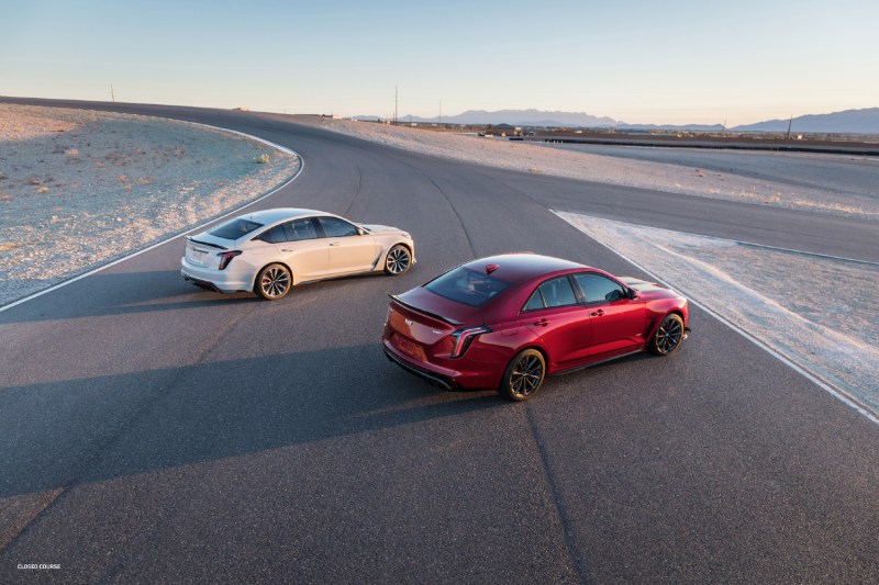 2022 Cadillac CT4-V and CT5-V Blackwings