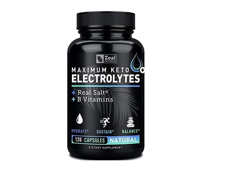A black bottle of Maximum Keto.