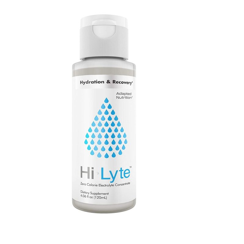 A bottle of Hi-Lyte Adapted Nutrition.