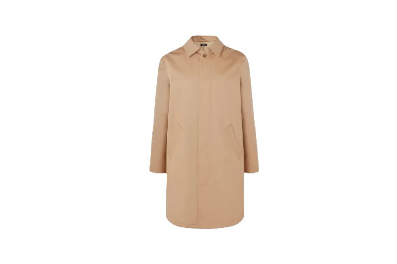 A.P.C Cotton-Twill Trench Coat
