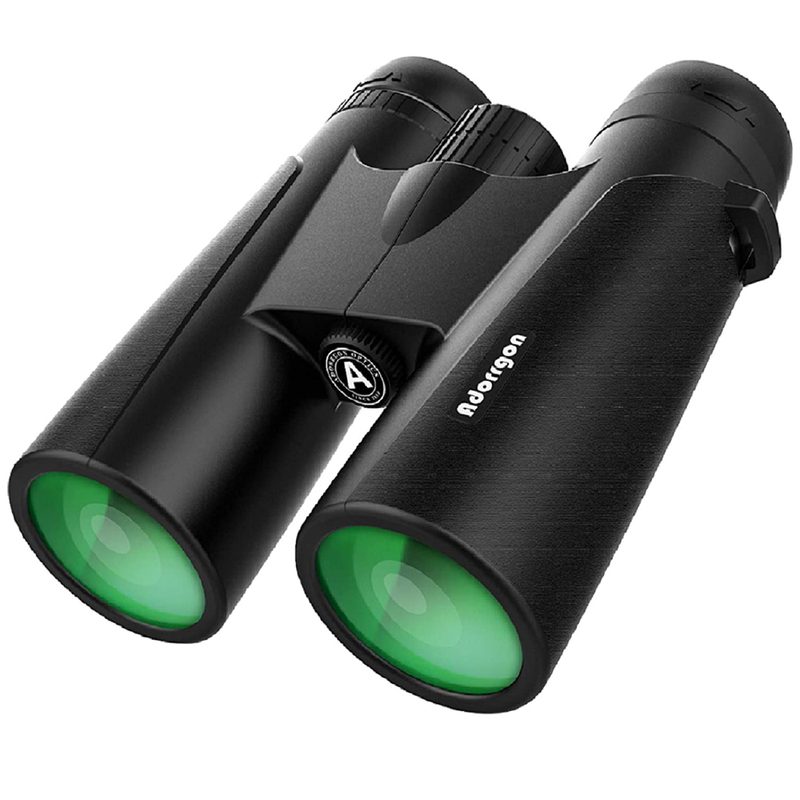 Adorrgon 12x42 Powerful Binoculars with Clear Low Light Vision