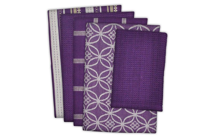 Charlton Home Assorted Dish Cloth (Set of 5)