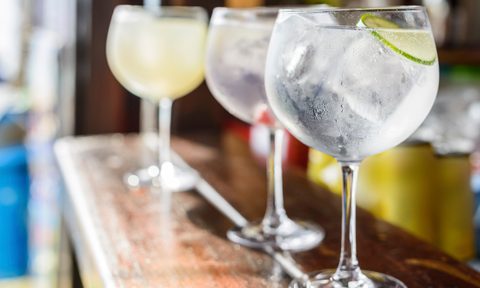 A Valerie gin and tonic