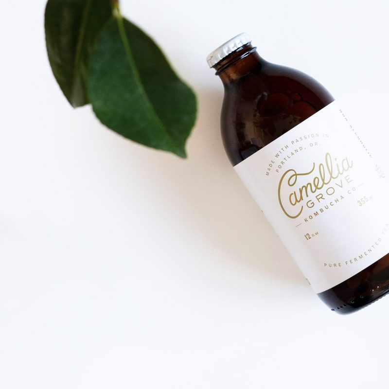 Camellia Grove Kombucha.