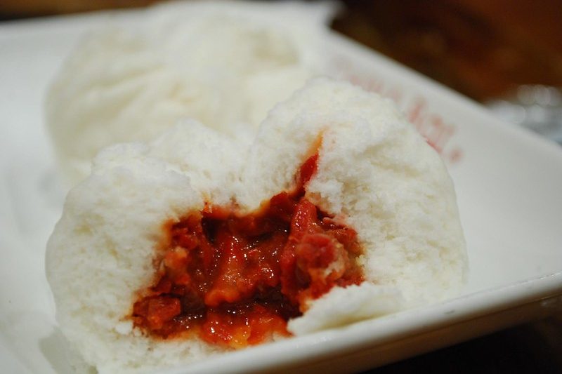 Char siu bao (barbecue pork bun)