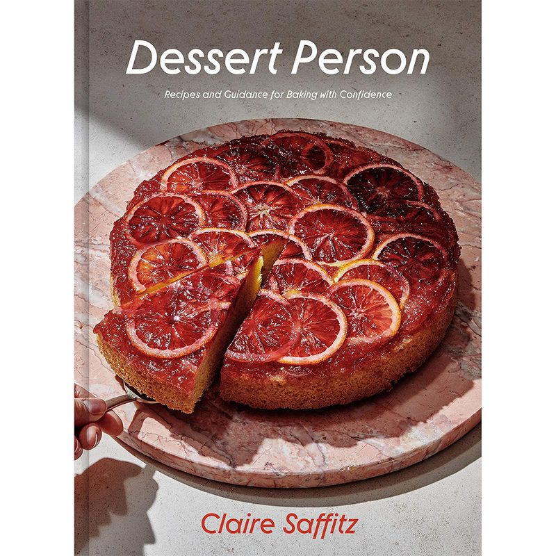 Dessert Person book cover on white background.