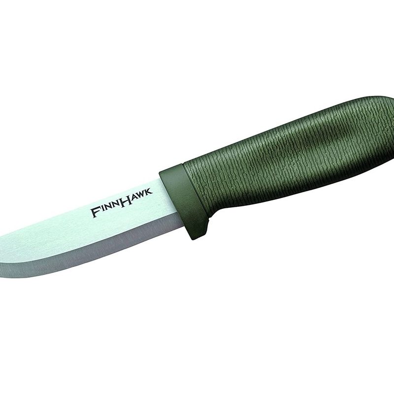 Cold Steel 20NPKZ Finn Hawk 4" Fixed Blade Knife isolated on a white studio background