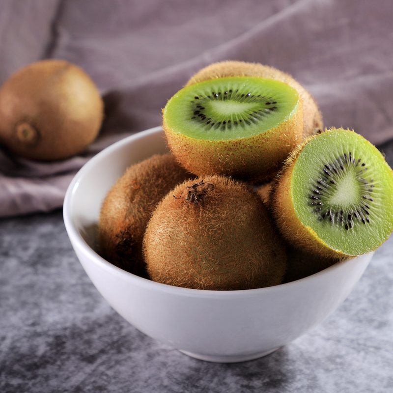 Kiwi fruit.