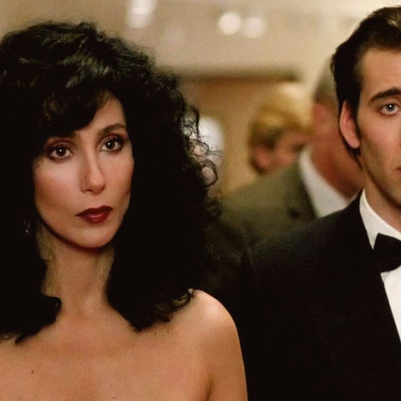 Cher and Nicolas Cage in Moonstruck