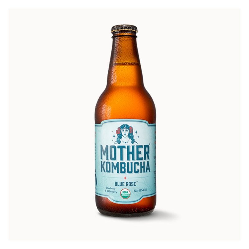Mother Blue Rose Kombucha.