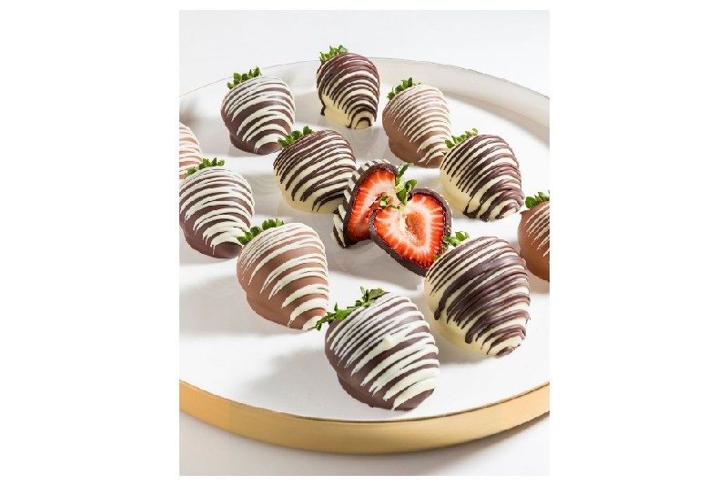 Neiman Marcus chocolate covered strawberries.