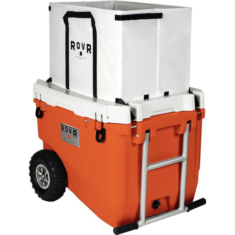 Rovr RollR 60 Wheeled Cooler on a plain white studio background.