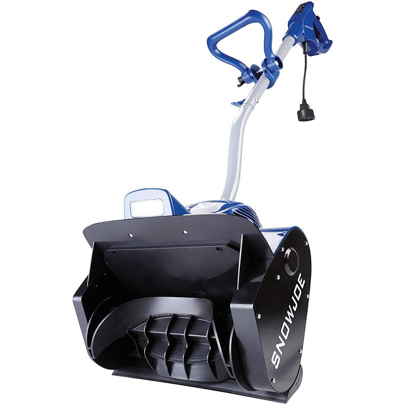 The SnowJoe 324E Electric Snow Shovel on white background.