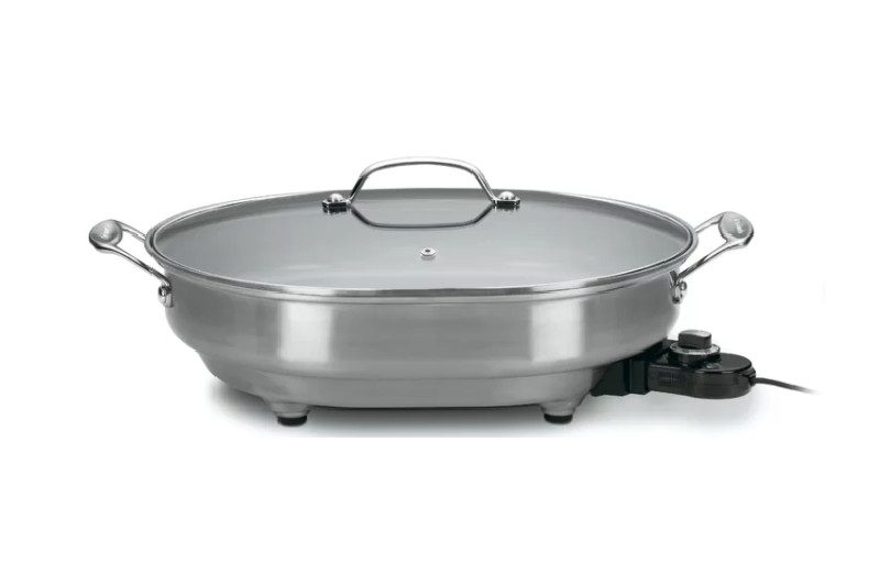 Cuisinart Electric Skillet on a white background.