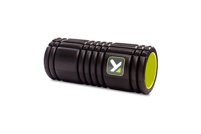 TriggerPoint GRID Foam Roller over a white background.