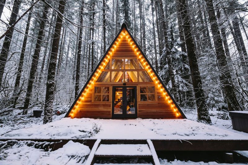 Tye Haus A-Frame Cabin Airbnb
