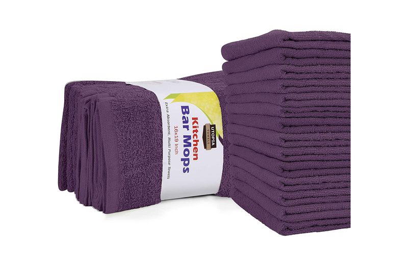 Utopia Cotton Bar Mops Kitchen Towels